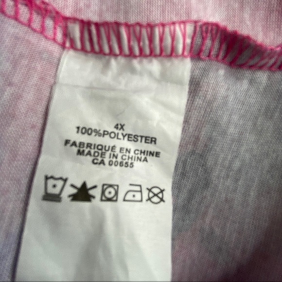 Galaxy ink blot top - Picture 3 of 5